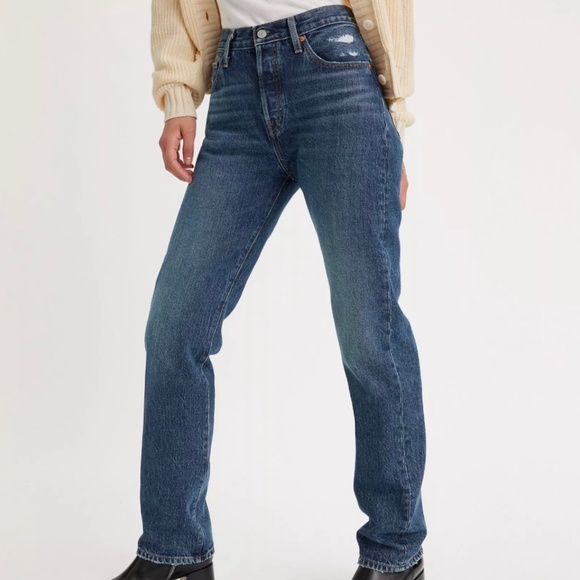 Levi's Denim - Levis 501 Original Jeans Dark Wash NWT
